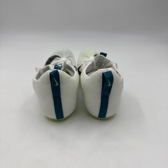 Nike White Black Lime Sprint Spikes - Picture 3 of 5